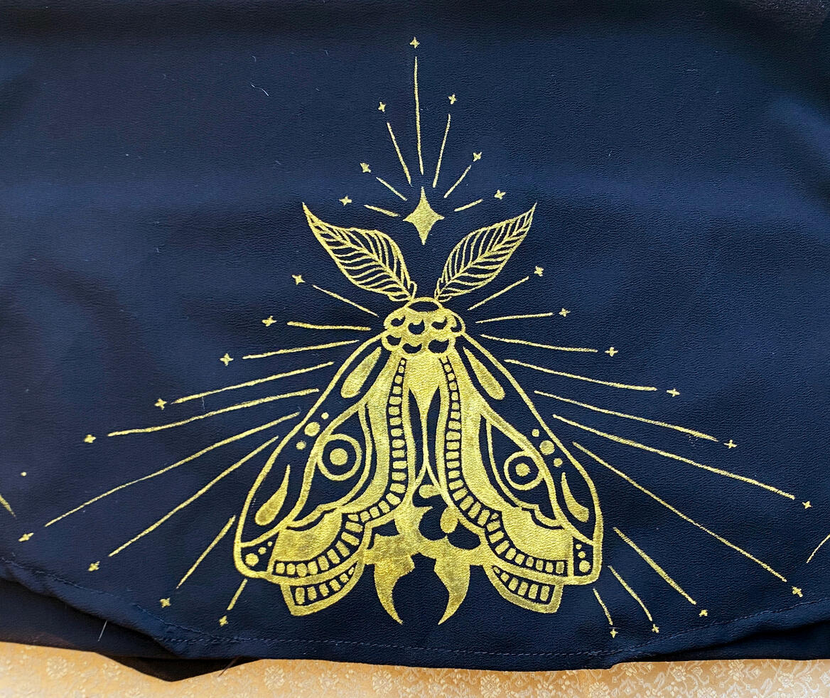 Moth Skirt Detail
