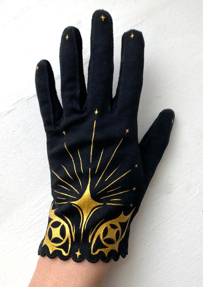 Celestial Gloves - Worn